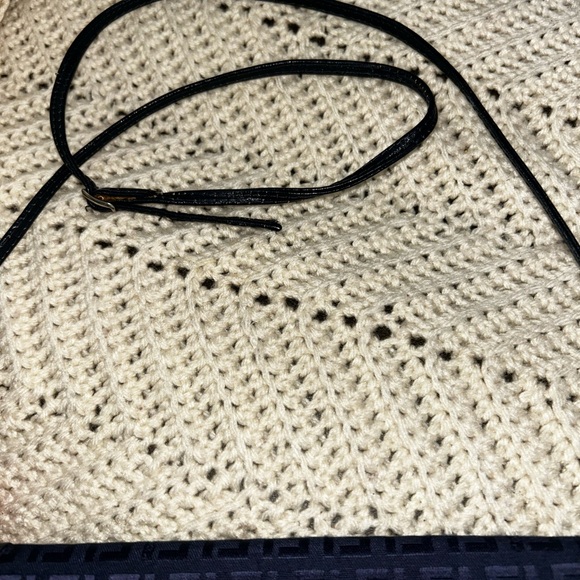 Fendi Navy and Black Shoulder Bag - Picture 5 of 12